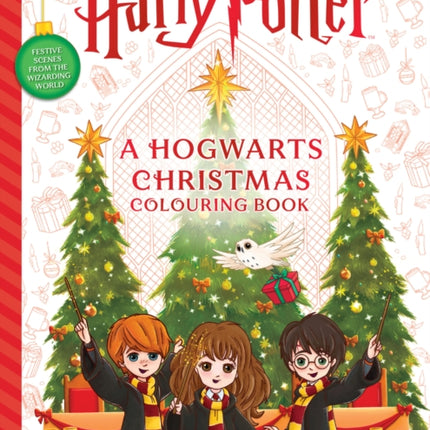 Harry Potter Christmas Colouring Book