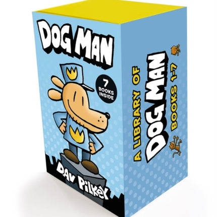 A Library of Dog Man books 17