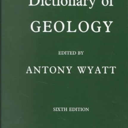 Dictionary of Geology