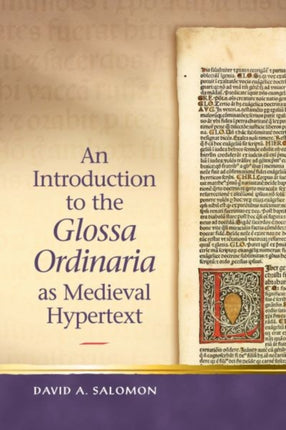 An Introduction to the 'Glossa Ordinaria' as Medieval Hypertext