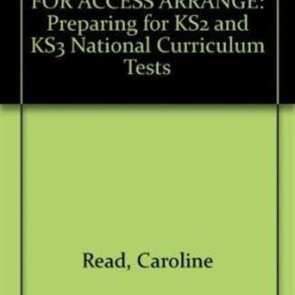 Assessment Guidance for Access Arrangements