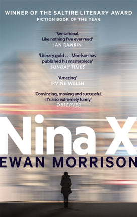 Nina X: Winner of the 2019 Saltire Society Award for Fiction