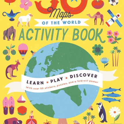 50 Maps of the World Activity Book