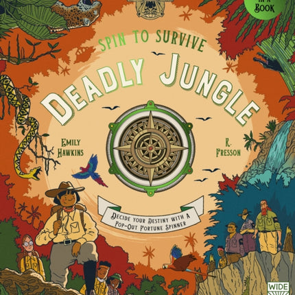 Spin to Survive: Deadly Jungle: Decide your destiny with a pop-out fortune spinner