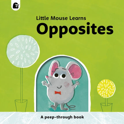 Opposites: A peep-through book