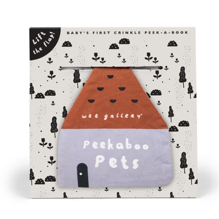 Peekaboo Pets: Baby's First Crinkle Peek-A-Book - Lift the Flap!