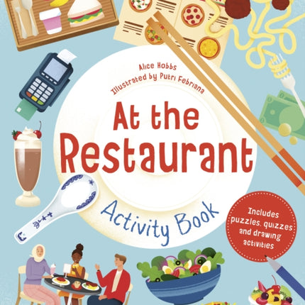 At the Restaurant Activity Book