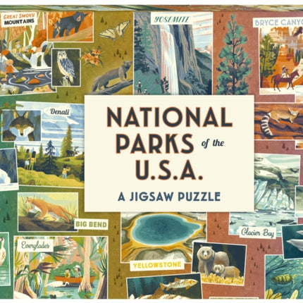 National Parks of the USA A Jigsaw Puzzle