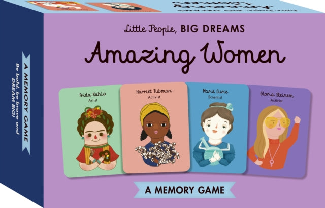 Little People Big Dreams Amazing Women Memory Game