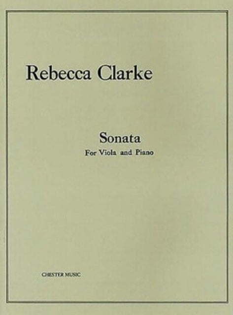 Sonata For Viola and Piano