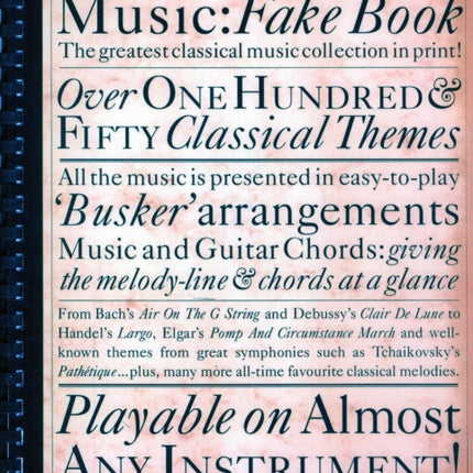 The Classical Music Fake Book