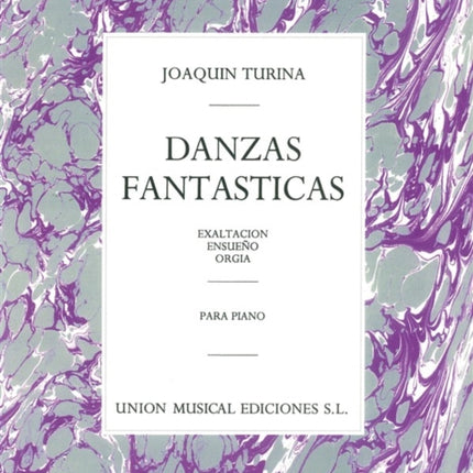 Joaquin Turina Danzas Fantasticas Piano Solo