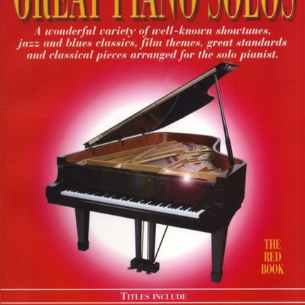 Great Piano Solos - The Red Book: A Wonderful Variety of 48 Piano Solos