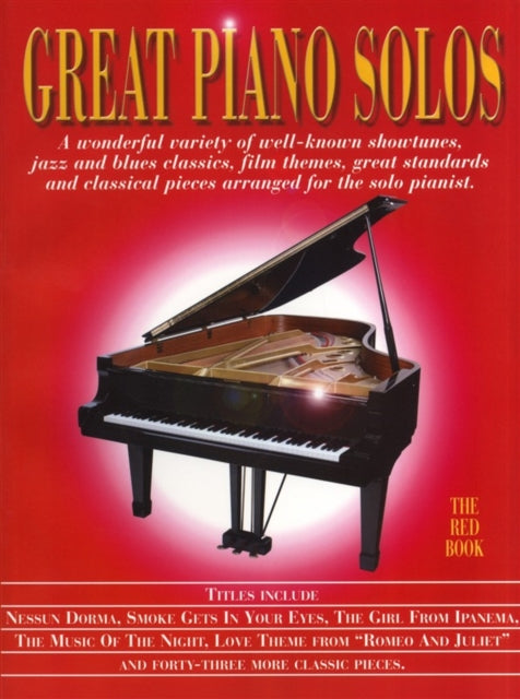 Great Piano Solos - The Red Book: A Wonderful Variety of 48 Piano Solos