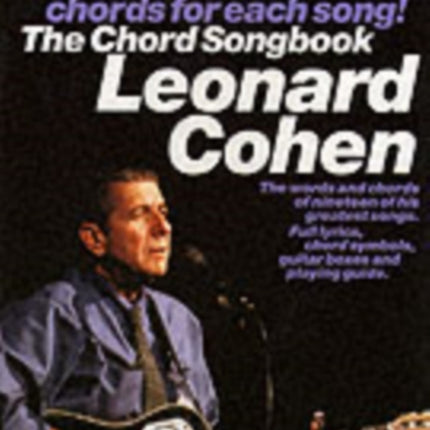 Leonard Cohen: Chord Songbook