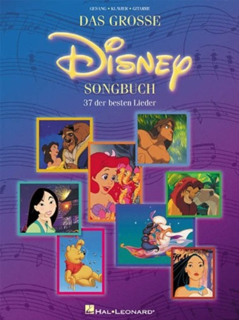 Das Grosse Disney Songbuch: 37 Der Besten Lieder