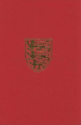 The Victoria History of the County of York: Volume One