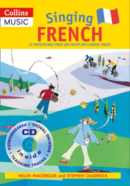 Singing French Book  CD