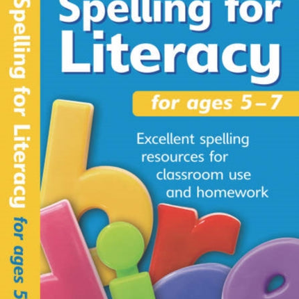 Spelling for Literacy for ages 5-7