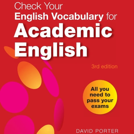 Check Your Vocabulary for Academic English All