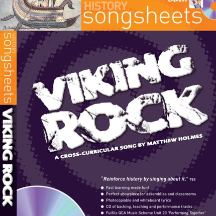 Viking Rock History Songsheet Songbooks A crosscurricular song by Matthew Holmes