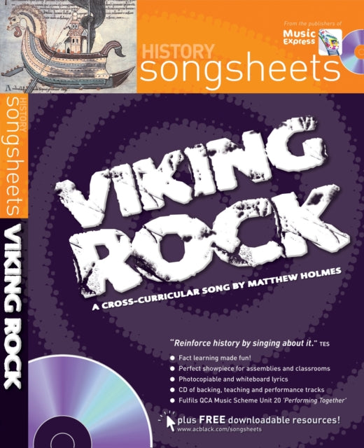 Viking Rock History Songsheet Songbooks A crosscurricular song by Matthew Holmes