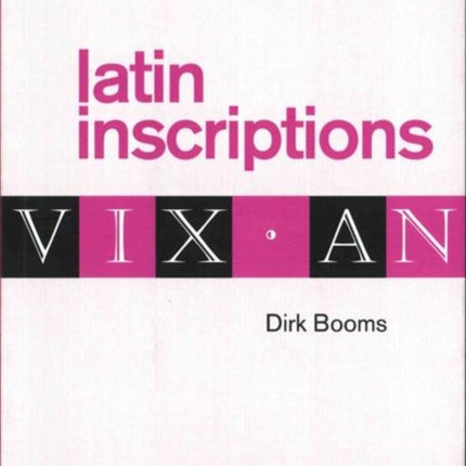 Latin Inscriptions