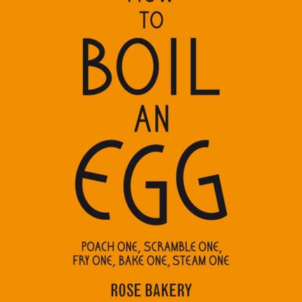 How to Boil an Egg