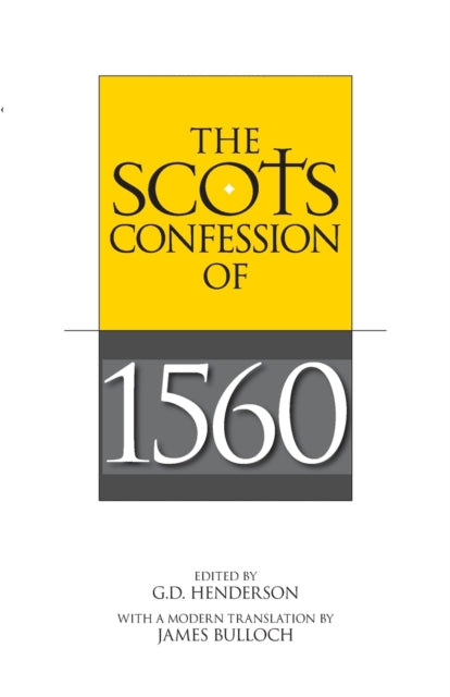 Scots Confession of 1560