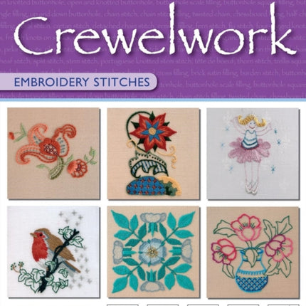 The New Anchor Book of Crewelwork Embroidery Stitches