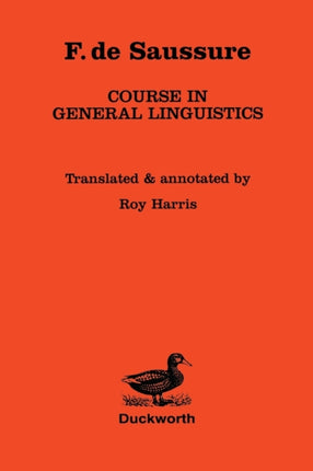 Course in General Linguistics