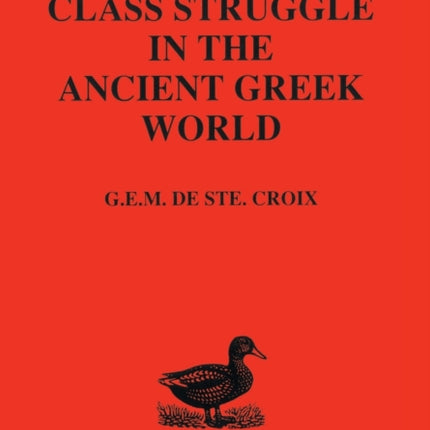 Ste. Croix G Class Struggle in the Ancient Greek