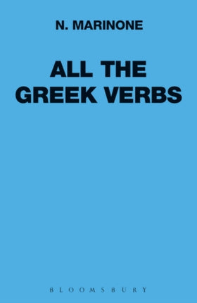 All the Greek Verbs Greek Language