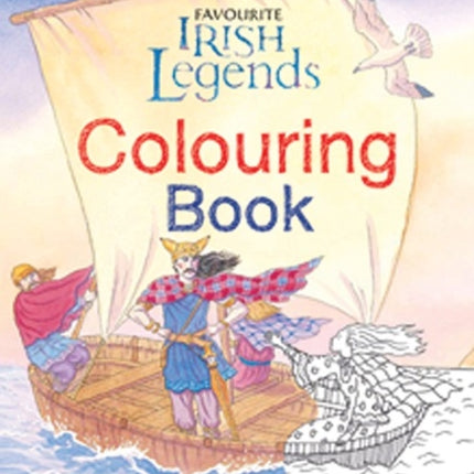 Irish Legends for Children Colouring Book