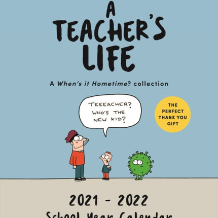 Teachers Life Desk Calendar 2021  2022