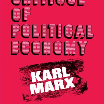 Contribution to the Critique of Political Economy