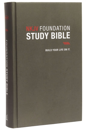 NKJV Foundation Study Bible Hardcover Red Letter
