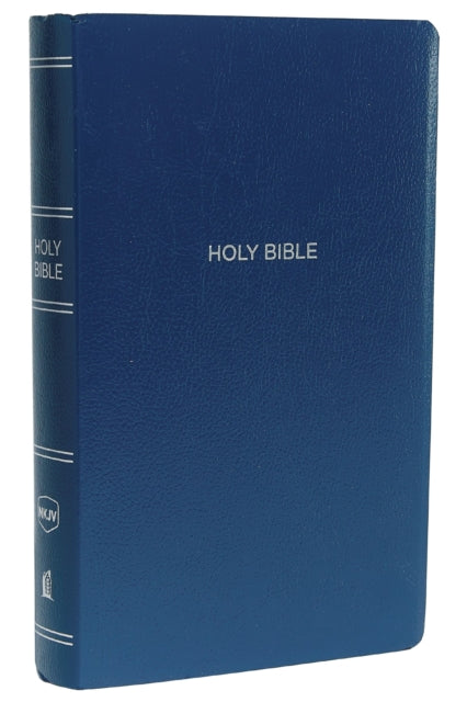 NKJV, Gift and Award Bible, Leather-Look, Blue, Red Letter, Comfort Print: Holy Bible, New King James Version