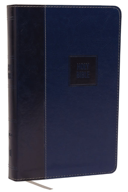 NKJV, Deluxe Gift Bible, Leathersoft, Blue, Red Letter, Comfort Print: Holy Bible, New King James Version