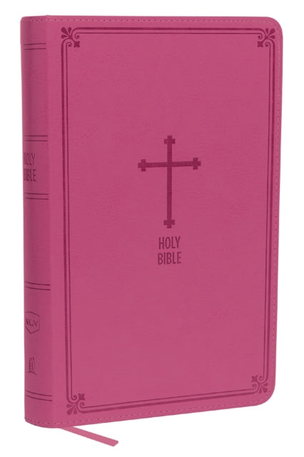 NKJV, Deluxe Gift Bible, Leathersoft, Pink, Red Letter, Comfort Print: Holy Bible, New King James Version