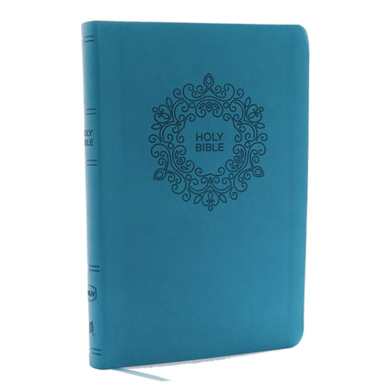 NKJV, Value Thinline Bible, Large Print, Turquoise Leathersoft, Red Letter, Comfort Print: Holy Bible, New King James Version