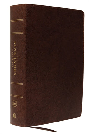 KJV, The King James Study Bible, Bonded Leather, Brown, Red Letter, Full-Color Edition: Holy Bible, King James Version