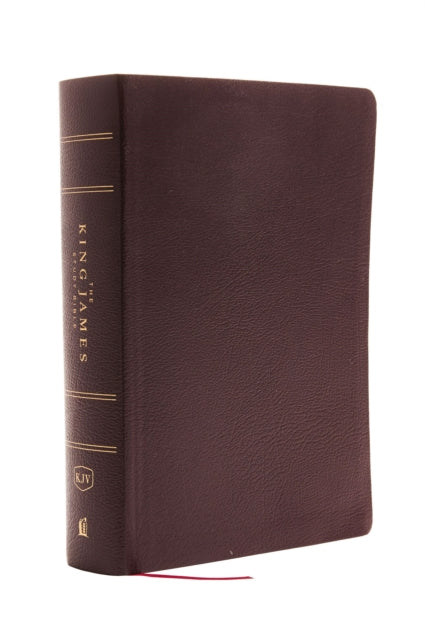 KJV, The King James Study Bible, Bonded Leather, Burgundy, Red Letter, Full-Color Edition: Holy Bible, King James Version