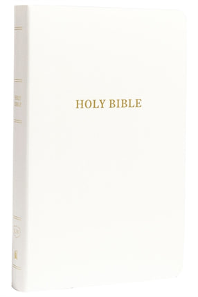 KJV, Gift and Award Bible, Leather-Look, White, Red Letter, Comfort Print: Holy Bible, King James Version