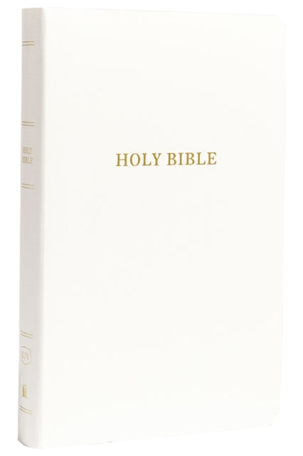 KJV, Gift and Award Bible, Leather-Look, White, Red Letter, Comfort Print: Holy Bible, King James Version