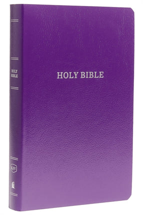 KJV, Gift and Award Bible, Leather-Look, Purple, Red Letter, Comfort Print: Holy Bible, King James Version