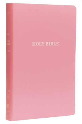 KJV, Gift and Award Bible, Leather-Look, Pink, Red Letter, Comfort Print: Holy Bible, King James Version