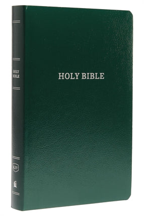 KJV, Gift and Award Bible, Leather-Look, Green, Red Letter, Comfort Print: Holy Bible, King James Version