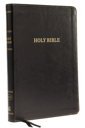 KJV Holy Bible: Large Print Thinline Bible, Black Leathersoft, Red Letter, Comfort Print: King James Version: King James Version