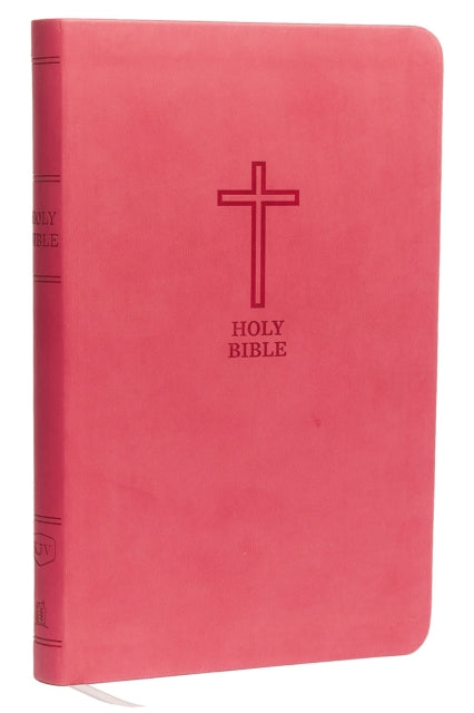 KJV Holy Bible: Value Thinline, Pink Leathersoft, Red Letter, Comfort Print: King James Version: Holy Bible, King James Version